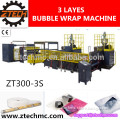 China Double Screws Automatic air bubble film extruder machine